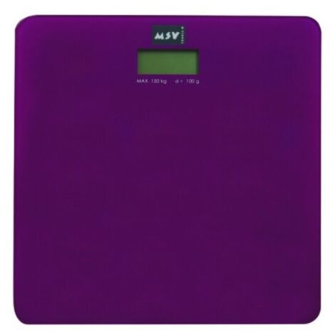 Pèse Personne Verre Violet MSV