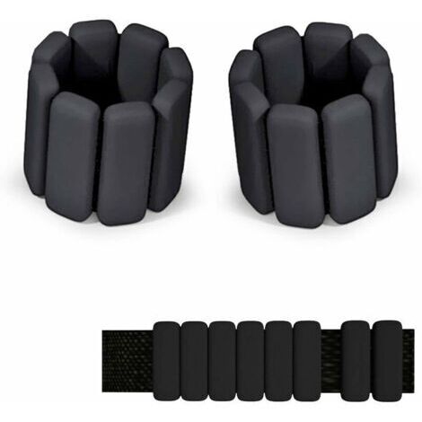 Pesi da polso, pesi da caviglia per allenamento di forza, ogni paio da 2 libbre, bracciale regolabile per le gambe, anello portatile per esercizi di fitness in palestra, camminata, corsa, yoga, joggin