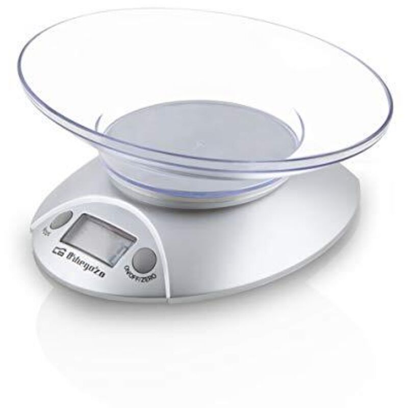 Bilancia elettronica da cucina Orbegozo pc 1009/ fino a 3kg/ argento