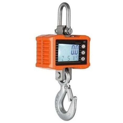 Peson Électronique 1000 kg /2000 lb de Industrielle Balance à Grue Numérique à Crochet