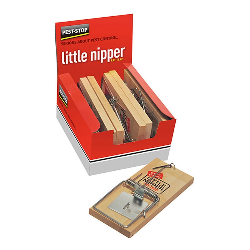 PRCPSLNR Little Nipper Rat Trap (Box 6) - Pest-stop(pelsis Group)