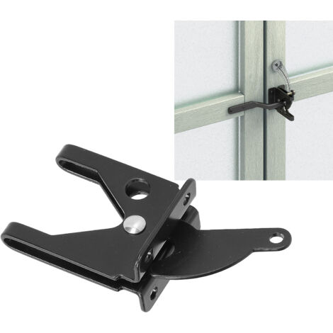 Pestillo autoblocante Mano Mlo con cable de hierro ajustable – Ideal para puertas de jardín, vallas y patios.
