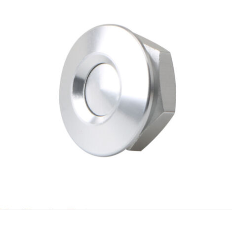 Pestillos automotrices de liberación rápida, hebilla de contorno de capó de aluminio, kit de placa de matrícula de parachoques GM (plateado), 2 paquetes
