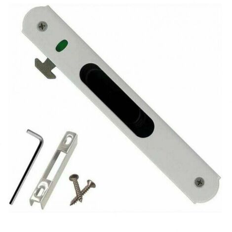 Pestillos y cerrojos, cerradura para puertas correderas - herrajes para puertas correderas domésticas de acero inoxidable, cerradura de ventana simple