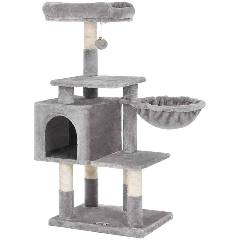 Arbre à chat Paradise 50x40x110 cm Gris clair - @pet