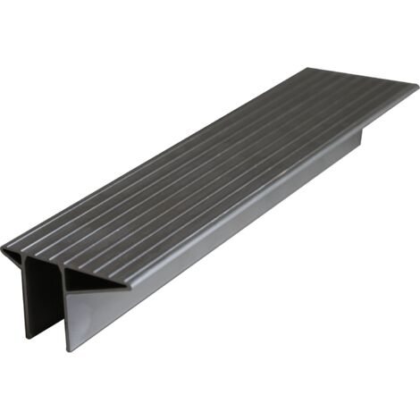 Pet Aufsteckstufe Ergotritt 360mm - Zusätzliche Trittfläche für Sprossenbreite 24-26mm, Aluminium