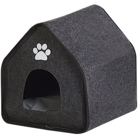 Pet Bed JANGI Felt Dark Grey
