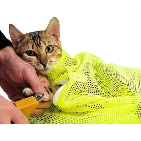 Pet Cat Grooming Washing Bath Bag--