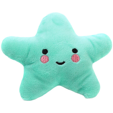 Pet Dog Chew Toy Plush Star Shaped Soft Cute Dog Cat Chew Puppy Toys