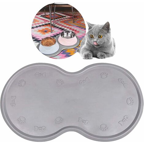 Silicone Waterproof Dog Cat Pet Food Mats Tray Non-Stick Non-Slip Pet Bowl  Mats Placemat Dog Pet FDA Grade Cat Feeding Mats - AliExpress