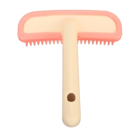 Pet Hair Remove Brush Multifunctional Soft Silicone Bristles Dogs Cats Massage Brush for Pet Supplies S