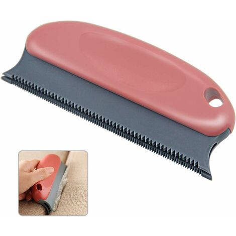 1pc Plastic Portable Fabric Shaver: Reusable Cloth Pet Hair Remover for  Carpet, Clothes, Furniture & Couch!