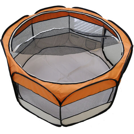 Wihobby Pet House Tent Pliable Très Grand Espace Tente Lit Parc Pour Pet Chiot Chiens Chats Étanche Centre D'exercice Chenil