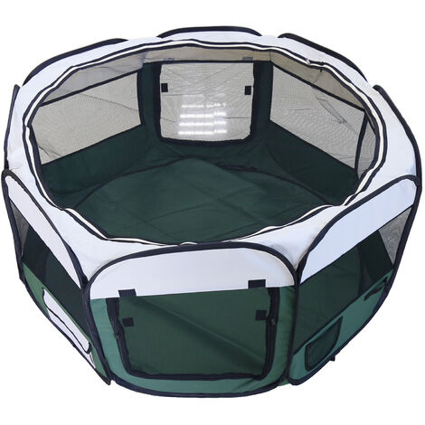 Wihobby Pet House Tent Pliable Très Grand Espace Tente Lit Parc Pour Pet Chiot Chiens Chats Étanche Centre D'exercice Chenil