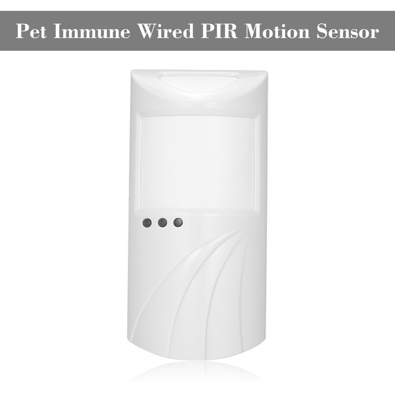 Pet Immune Wired pir Motion Sensor Passive Infrared Detector Double pir Infrared Detector Dual pir Sensor For Home Burglar Security Alarm