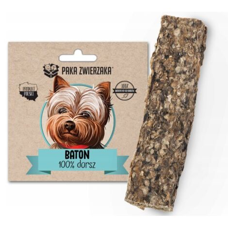 Pet Paka  Hundebar  28 g – Riegel aus 100 % Kabeljau