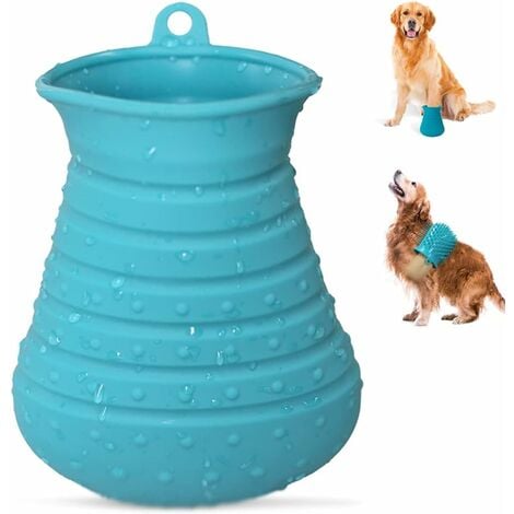 Dog Paw Cleaner Dog Paw Washer Cat Paw Cleaner Cat Paw Washer Dog Or Cat  Foot Washer Cup Buddy Muddy Pet Foot Cleaner For Dogs Cats (Blue,  Large/Medium/Small)