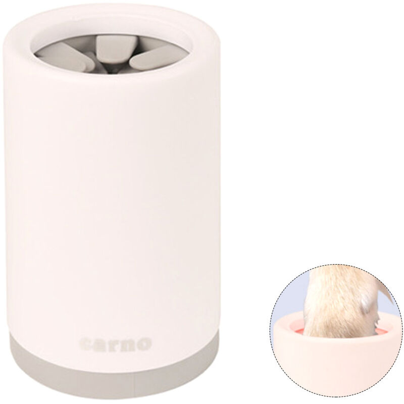 Pet Paw Cleaner Coupe De Patte De Chien Laveuse Dog Brosse Cleaner Muddy Paw Pieds Cleaner Portable Chien Pied Rondelle Verser Causeries Chiens,