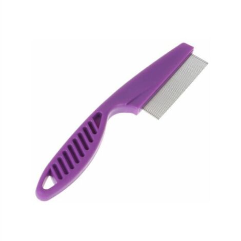 Pet Shop, Peigne anti-puces en acier inoxydable confortable