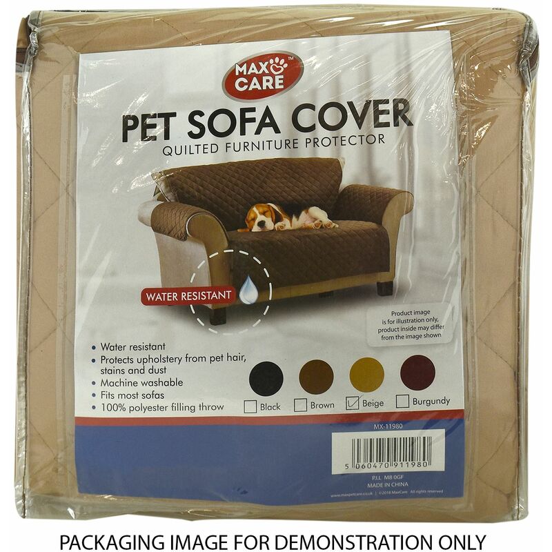 Pet Sofa cover 180x115cm two seater - Beige