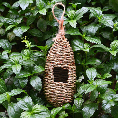 Pet supplies, handmade woven birdcages, straw rope bird nests