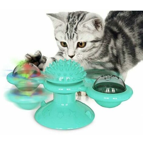 Pet Toy Windmill Jouet pour chat (Windmill Lake Blue)