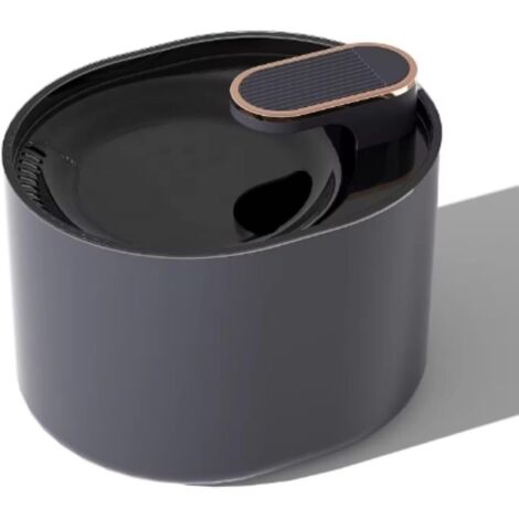 Pet Water Fountain 3 Litres, USB and Bluetooth Connection, Ultra Low Noise Level, LED Light, Berlin Blue, Keeps Your Pet Hydrated During Your Absence, Keeps Water Cool
