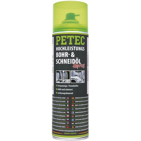 Petec Bohr- & Schneidöl 500 ml Spray