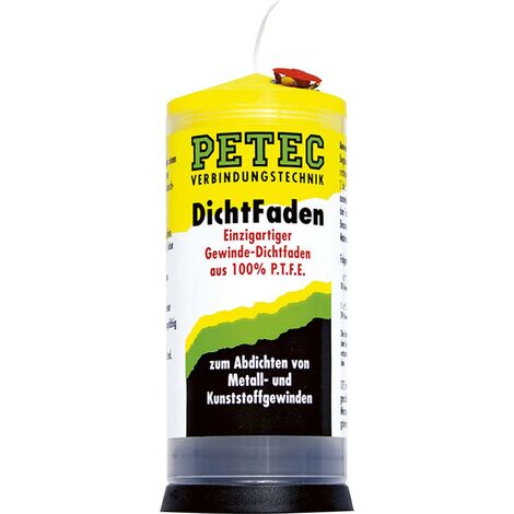 Petec Gewindedichtfaden 100 % PTFE, 175 m