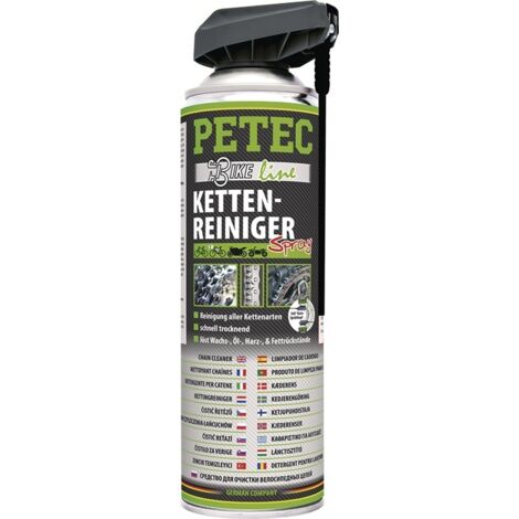 PETEC Kettenreiniger 500 ml Sprühdose