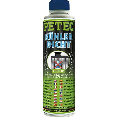 Petec Kühlerdicht 250 ml, bei undichten Stellen im Wasser-Kühler-Kreislauf