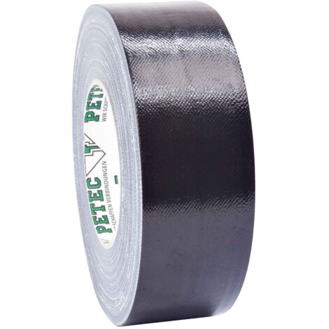 Petec Power Tape Panzerband Schwarz 50 mm x 50 m