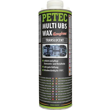 Petec Unterbodenschutz Multi UBS Wachs 1 L Saugdose