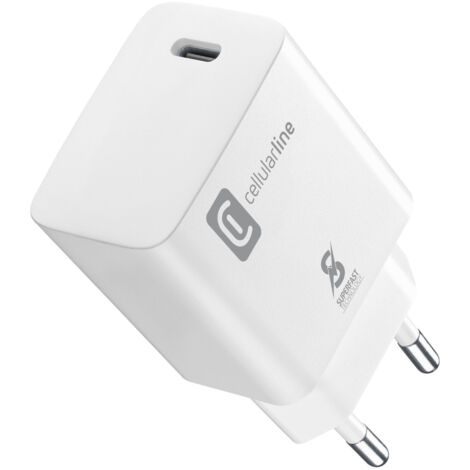 Peter Jäckel 60006 Caricabatterie per dispositivi mobili Smartphone, Tablet Bianco AC Interno