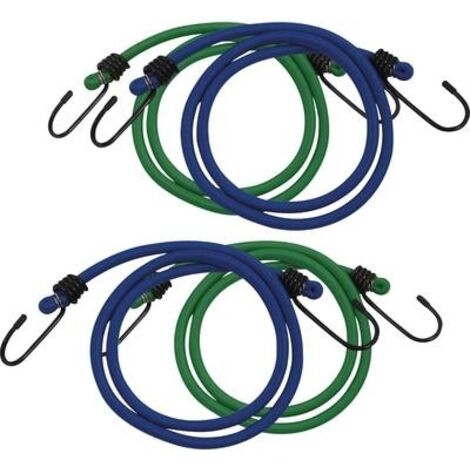 Petex 43192100 Set di 4 tiranti blu e verdi