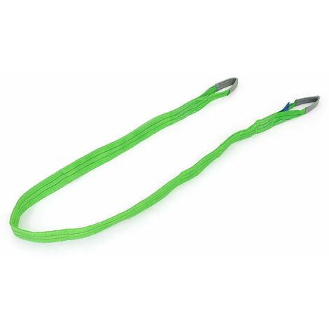 PETEX 47102513 - Nastro di sollevamento WLL 2000 kg, lunghezza 5 m, larghezza 75 mm, colore verde