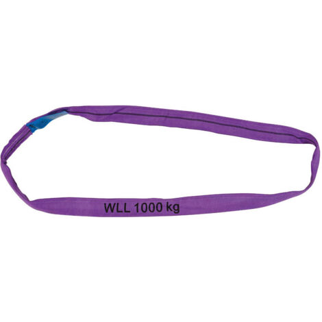 Petex 47201224 Rundschlinge Arbeitslast (WLL)=1 t Violett EN 1492-1 DIN 1492-1