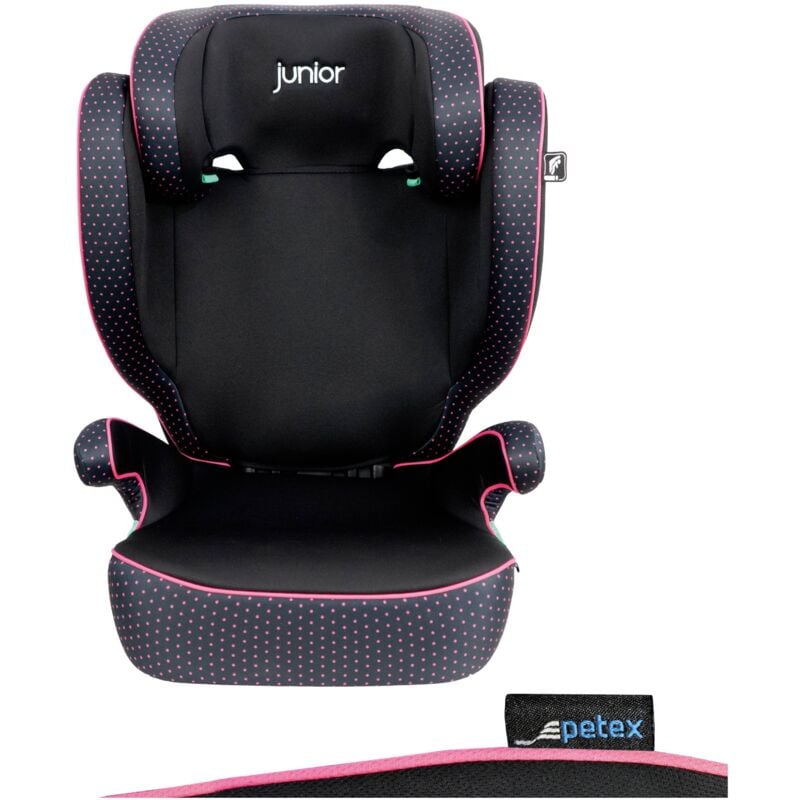 Petex - Basic Plus 1602 pink hdpe nach ece R129 Siège bébé rose