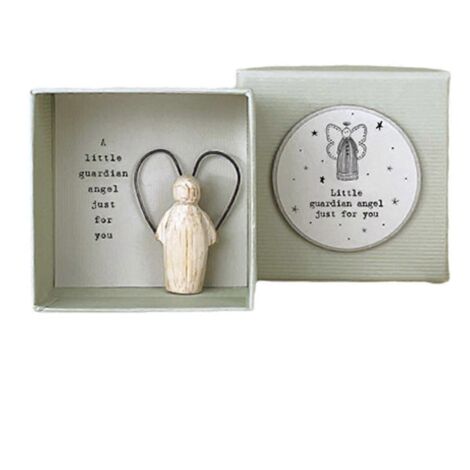 Petit ange gardien dans une boîte cadeau Ange gardien en boîte B