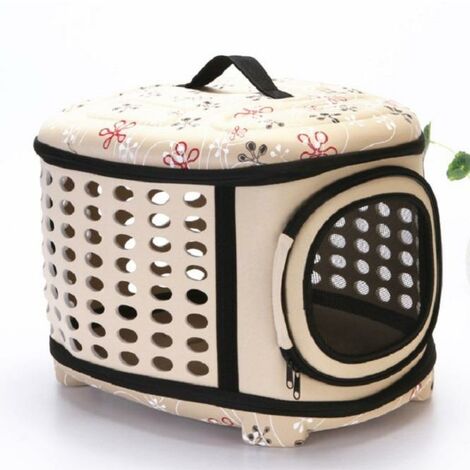 Petit animal de compagnie chien chat chiot transporteur Portable Cage caisse sac de Transport