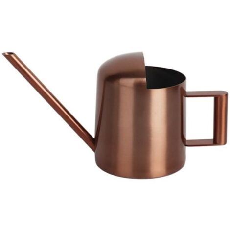 Petit arrosoir en acier inoxydable pour enfants et plantes d'intérieur - Bronze - 300 ml