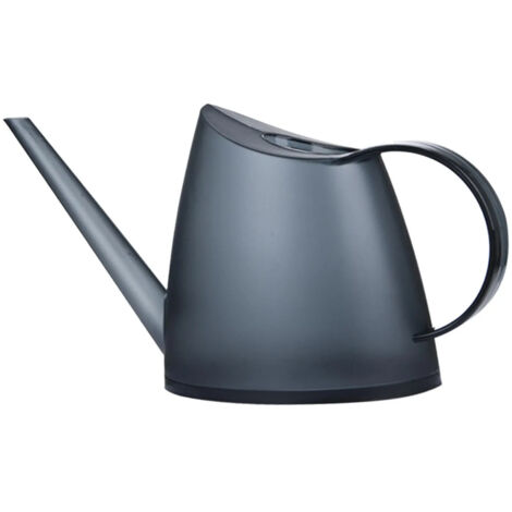 Petit arrosoir en plastique gris pour plantes dintrieur