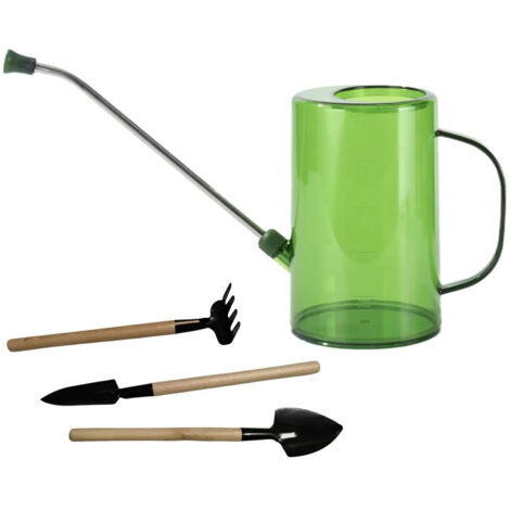 Petit arrosoir pour plantes avec long bec vert