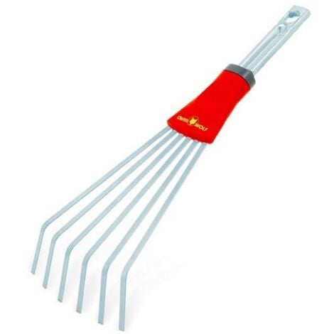 Petit balai a gazon a dents plates 11,5 cm Outils WOLF MULTI-STAR - LDM