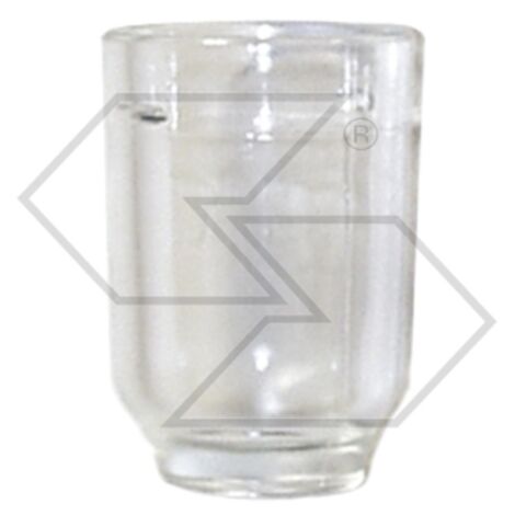Petit bécher en verre pour machine agricole BOSCH