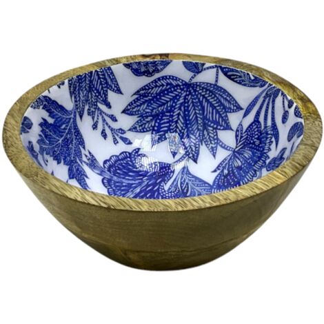 Petit bol à fleurs en bois pour la décoration de cuisine et le rangement d'accessoires pour la maison, Design élégant