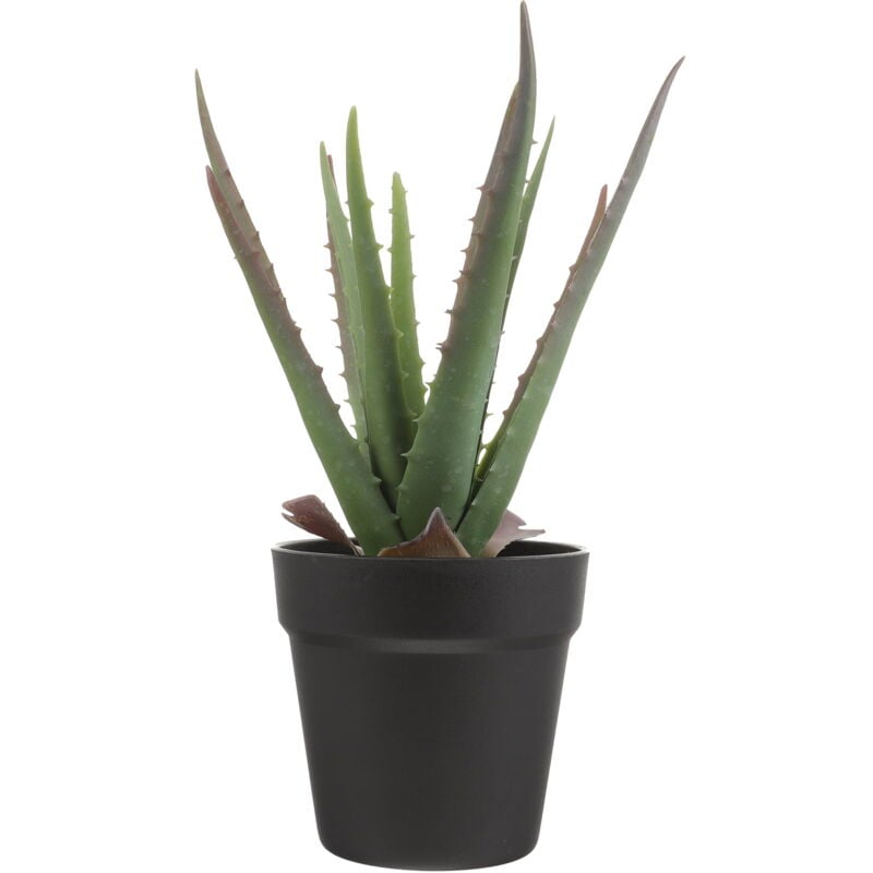 Petit bonsaï artificiel en forme d'aloe vera, plantes artificielles en pot pour aménagement paysager, mini pots décoratifs, fausses plantes