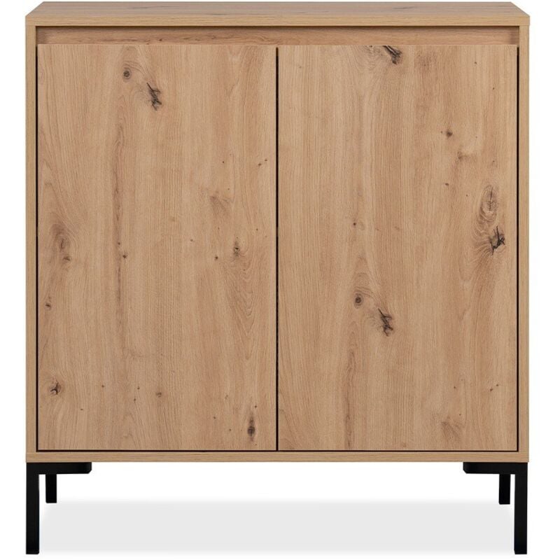 Finori - calicosy - Buffet 2 Portes 1 Étagère L81 cm - plock