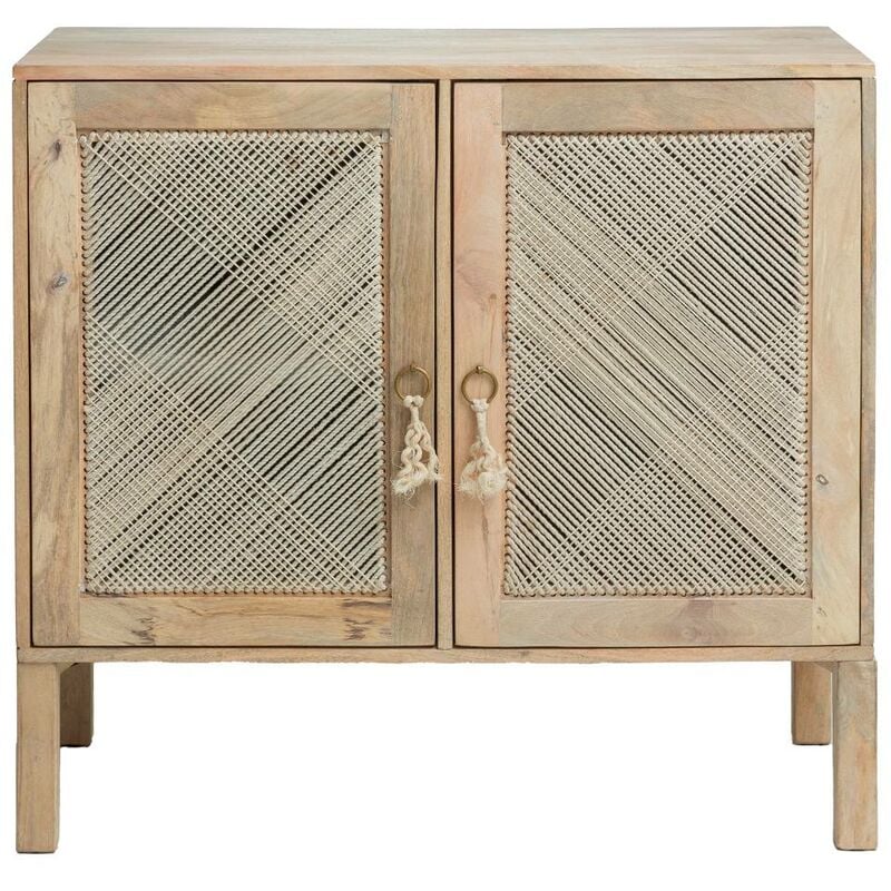 Petit buffet en bois de manguier Indiana