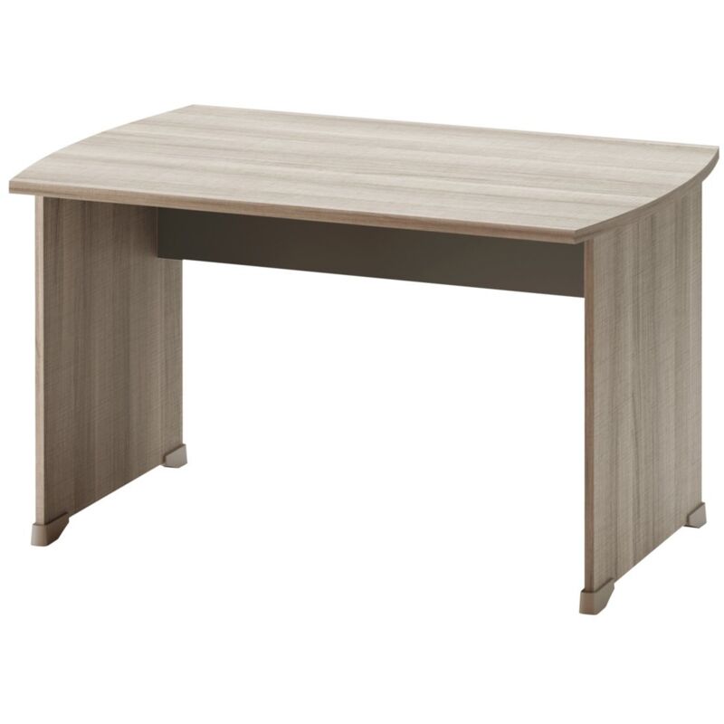 Table De Bureau Avec Patins L120 Cm Fabrication Francaise Calicosy Bois Fonce 4609 847